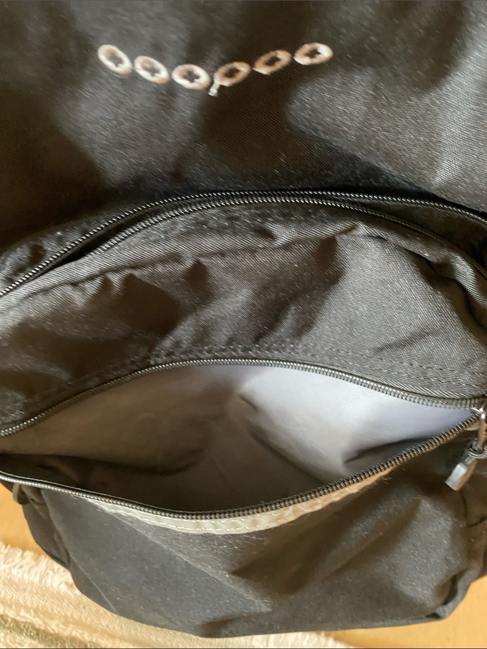 Rolling Black Backpack - Picture 9 of 9